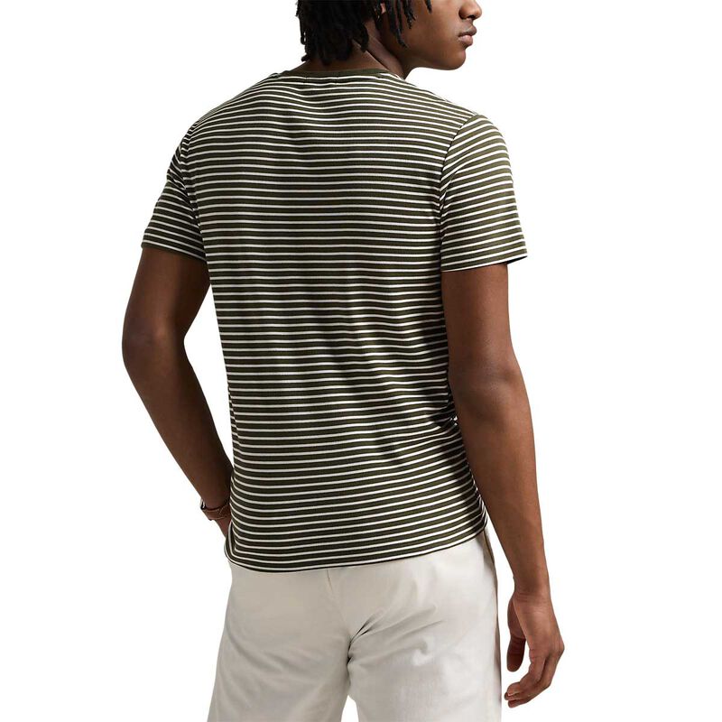 Polo Ralph Lauren Custom Slim Striped Soft Cotton T-Shirt image number 1